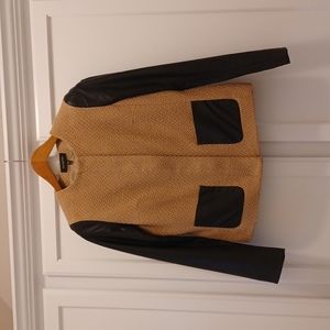 Talbots camel cropped jacket, 6